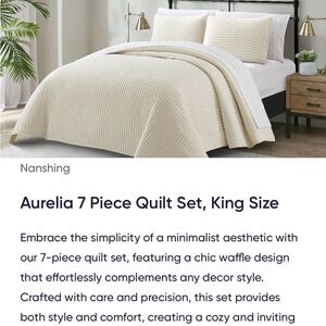 KING BEDDING SET